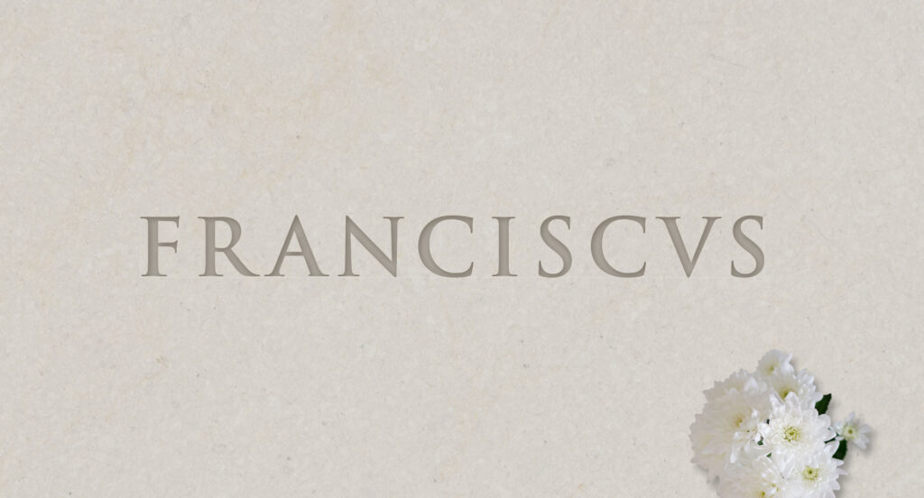 grabplatte franciscus neu