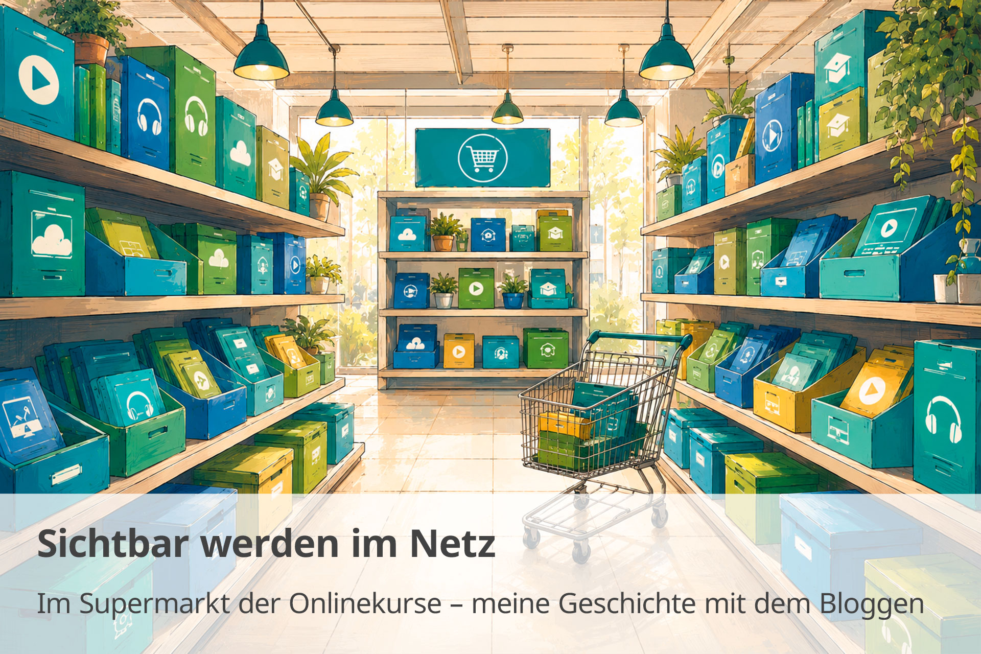 sichtbar werden im netz